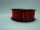 Flexibler Faden 1,75/3,0 Millimeter Druckens 3d TPU rot und transparent