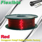 Flexibler Faden 1,75/3,0 Millimeter Druckens 3d TPU rot und transparent